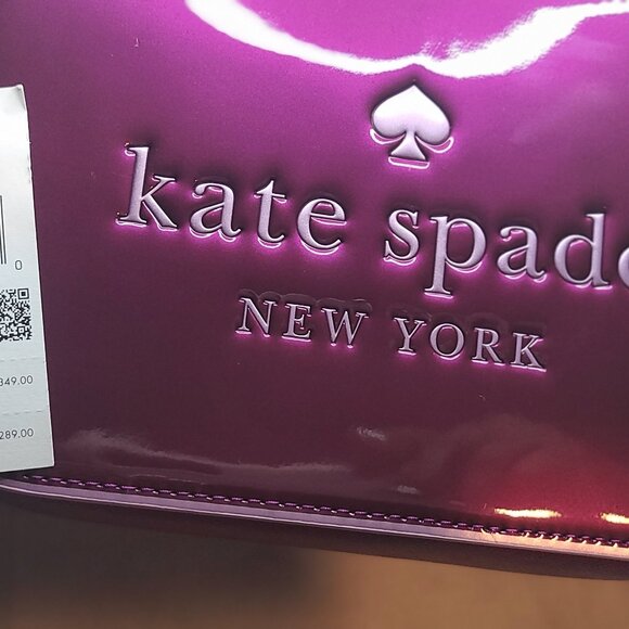 Kate Spade Oh Snap Mini Camera Bag - Dark Raspberry Multi - Picture 7 of 8